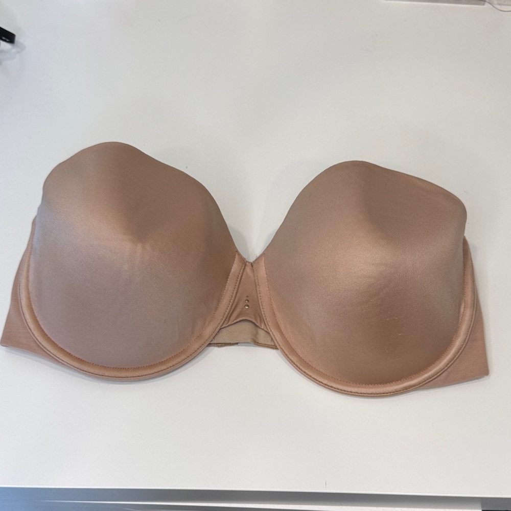 Victoria's Secret Strapless Tan Bra
